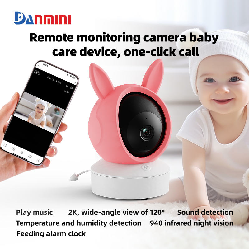 Wireless Baby Monitor - Danmini 1080P Monitor de bebé móvil