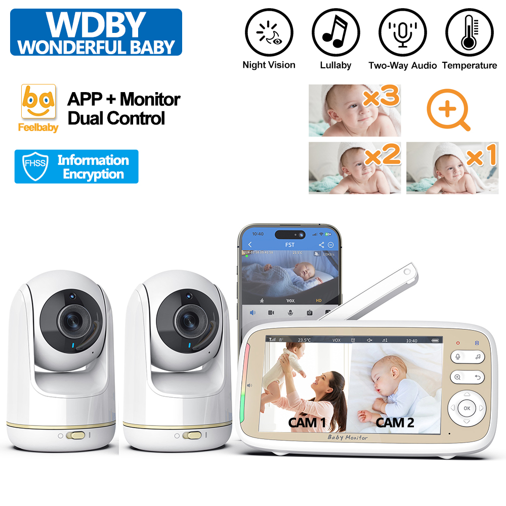 VB803 PRO Baby Monitor,con 2pc - Wireless Baby Monitor reseña y precio
