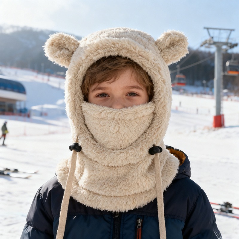 Gorro y bufanda integrados a p - Baby Products For Face reseña y precio