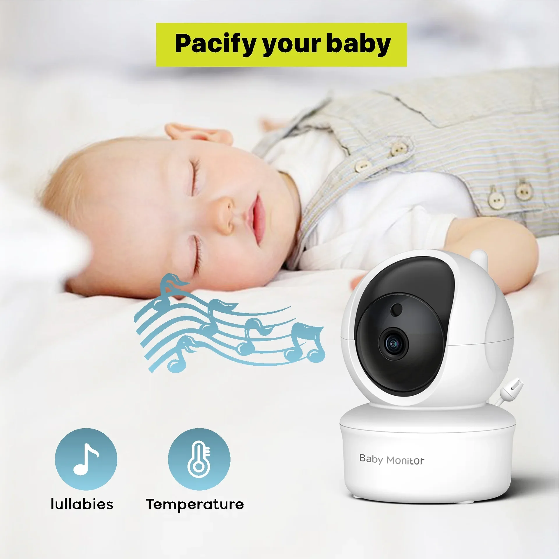 5.0 pulgadas de vídeo del bebé - Wireless Baby Monitor reseña y precio