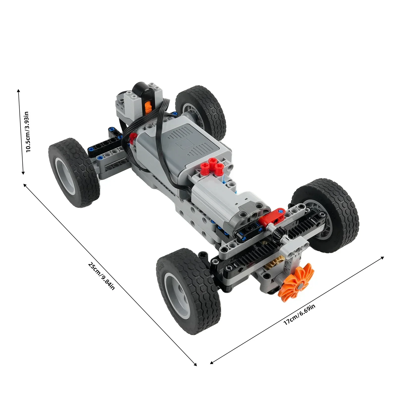 Chasis de coche teledirigido 4 - Lego Set Technic reseña y precio
