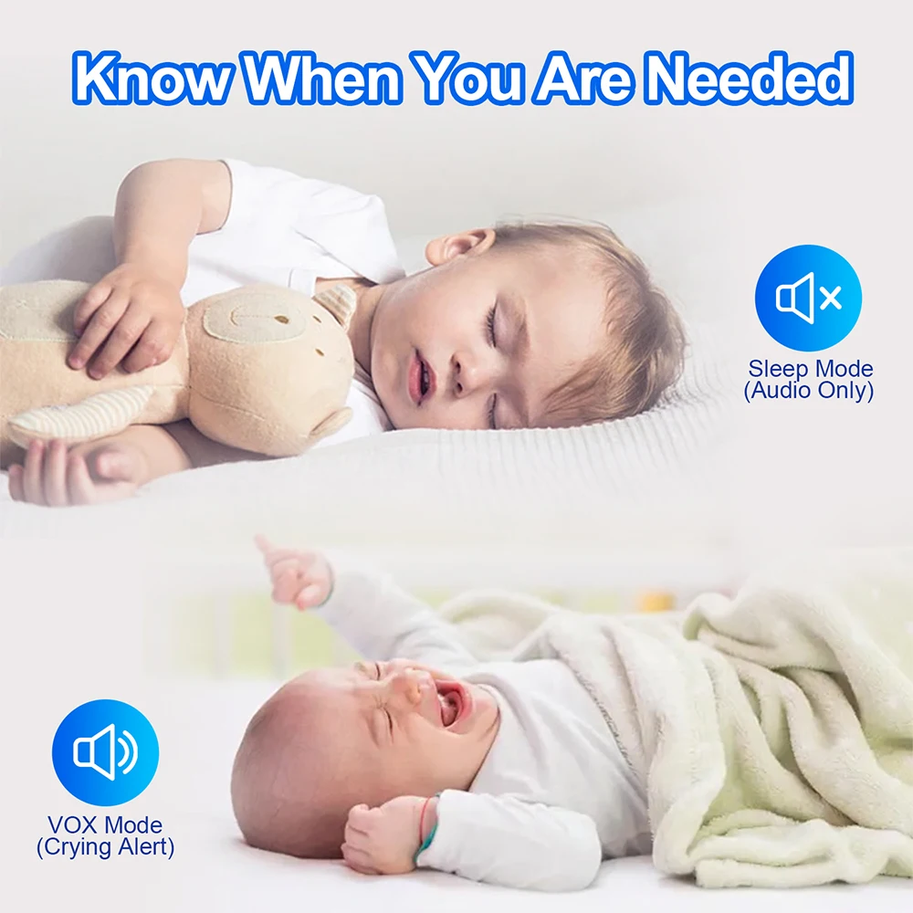 Monitor de vídeo para bebé de  - Wireless Baby Monitor reseña y precio