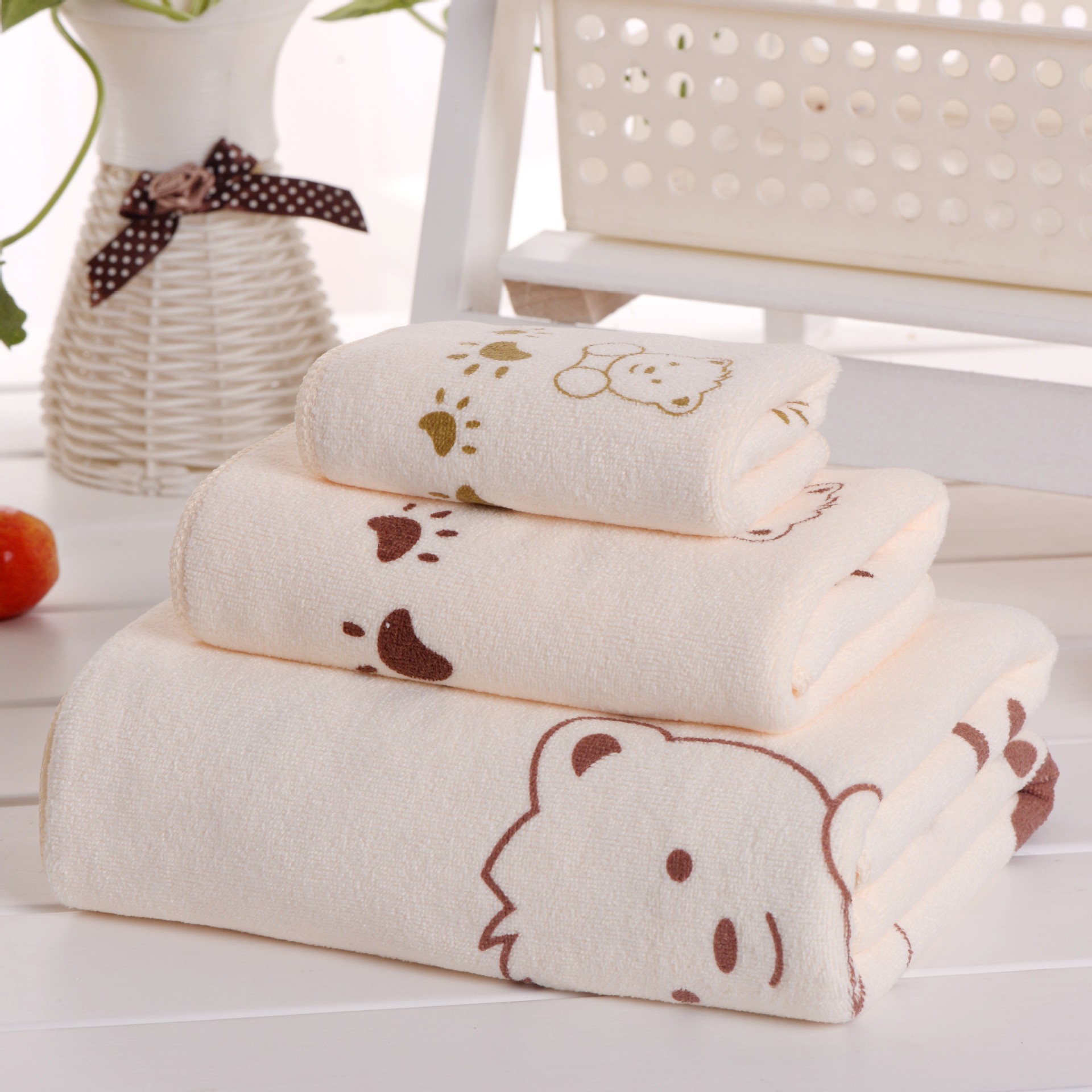 3 piezas de toallas de baño pa - Baby Products For Face reseña y precio