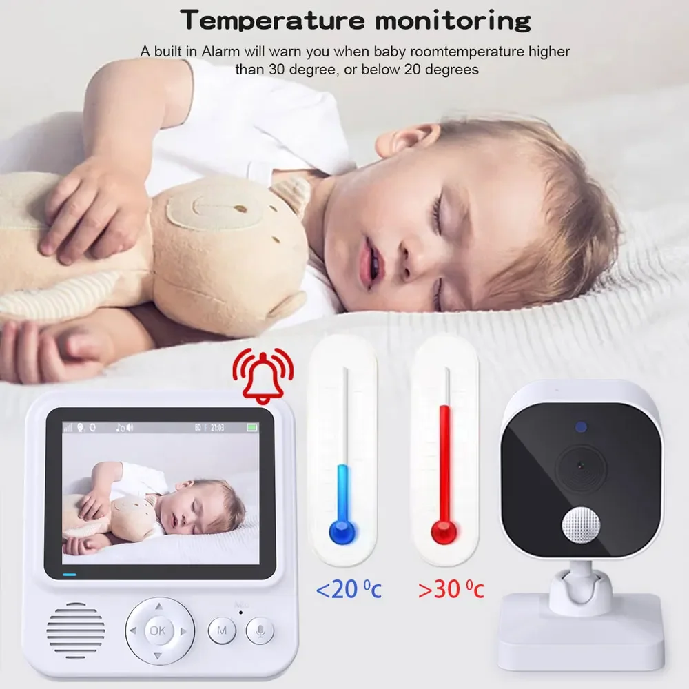 Monitor de Bebé Inalámbrico co - Wireless Baby Monitor reseña y precio