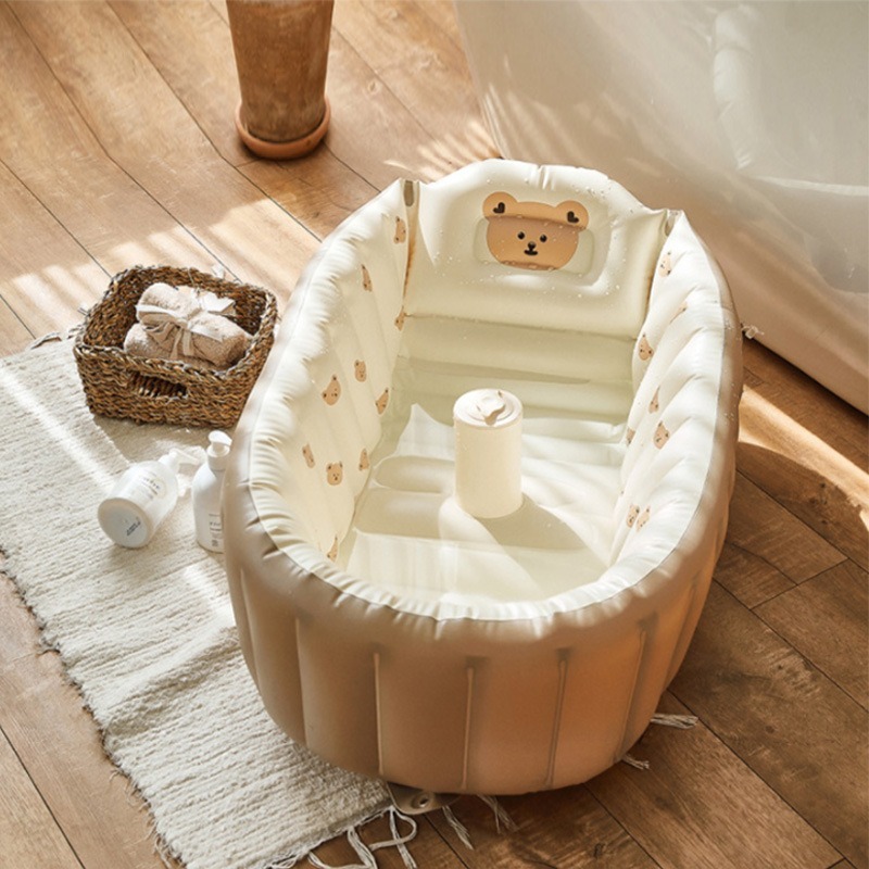 Bañera inflable de dibujos ani - Baby Products For Newborn reseña y precio