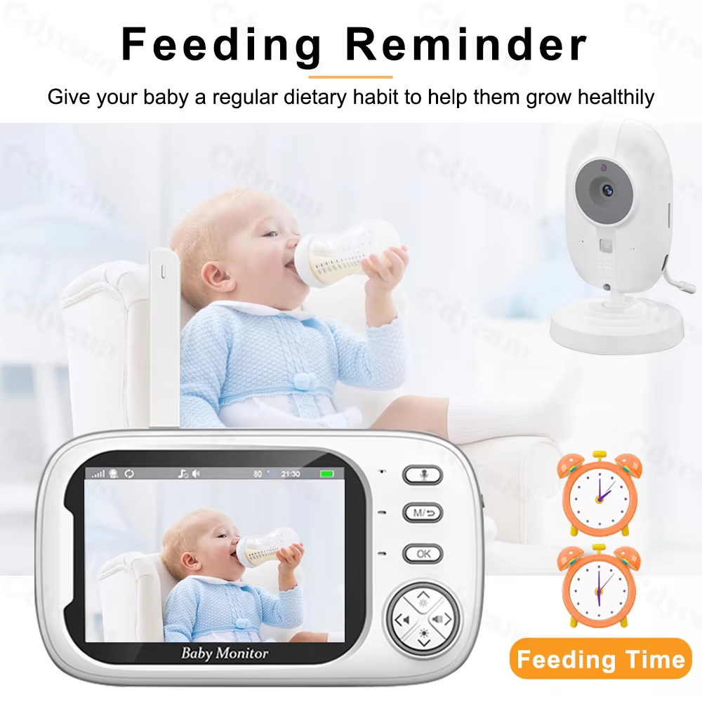 Monitor para Bebés de 3.5 Pulg - Wireless Baby Monitor reseña y precio