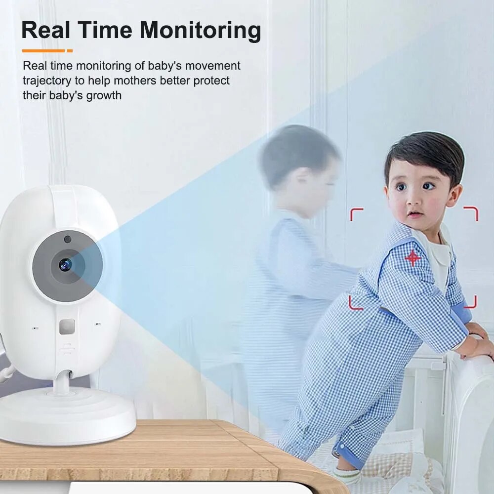 Monitor de vídeo para bebé de  - Wireless Baby Monitor reseña y precio