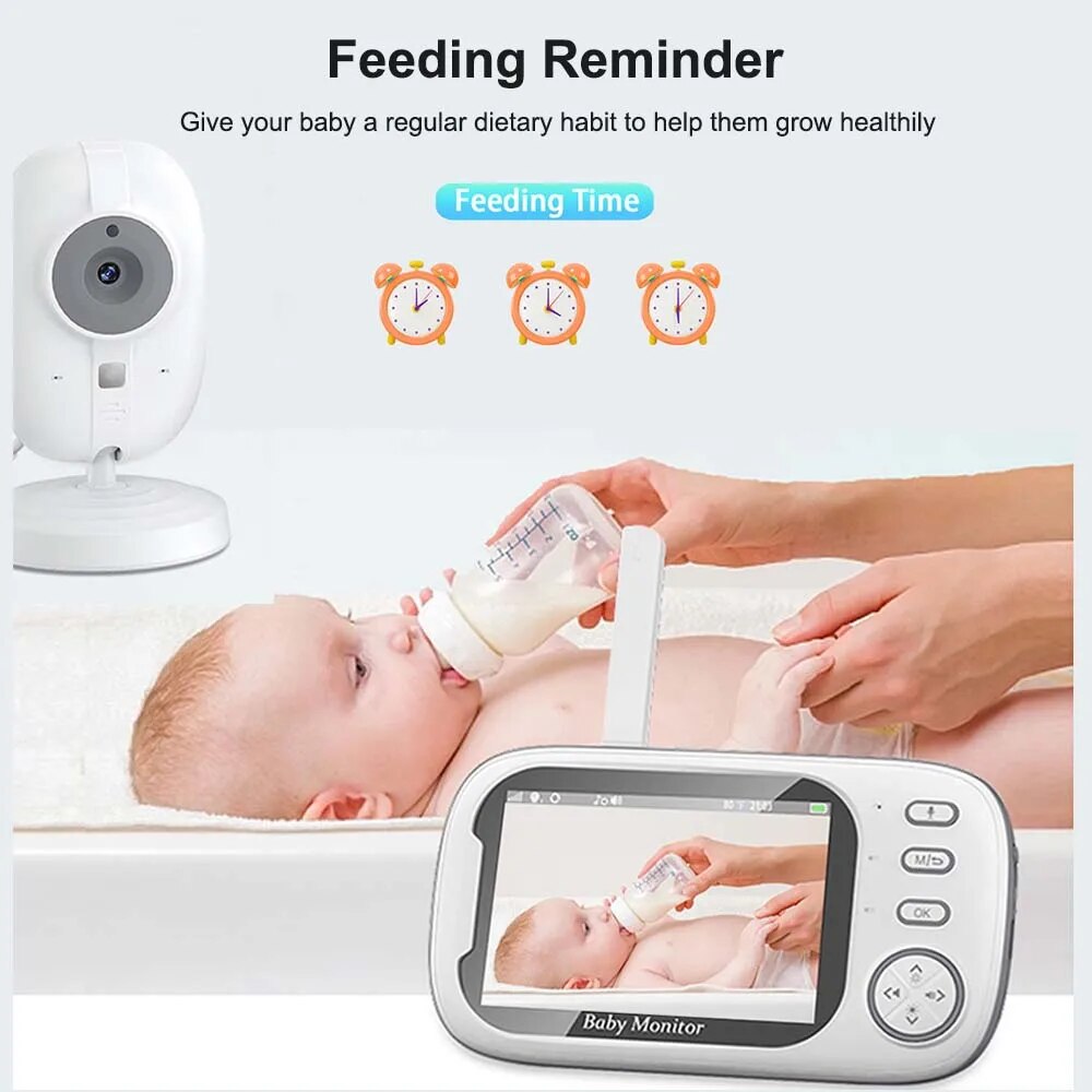 Monitor de vídeo para bebé de  - Wireless Baby Monitor reseña y precio