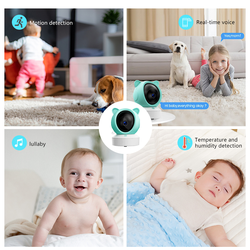 Danmini 1080P Monitor de bebé  - Wireless Baby Monitor reseña y precio