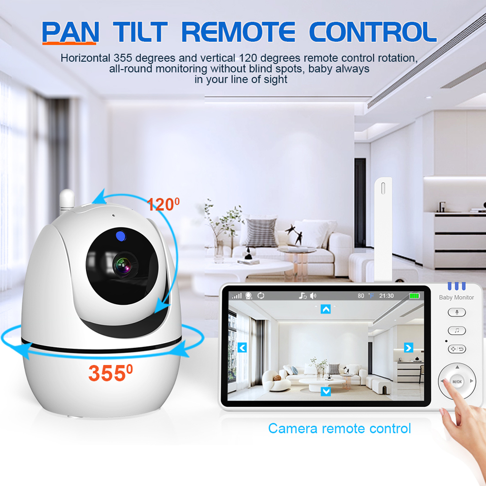 Monitor de vídeo para bebés co - Wireless Baby Monitor reseña y precio