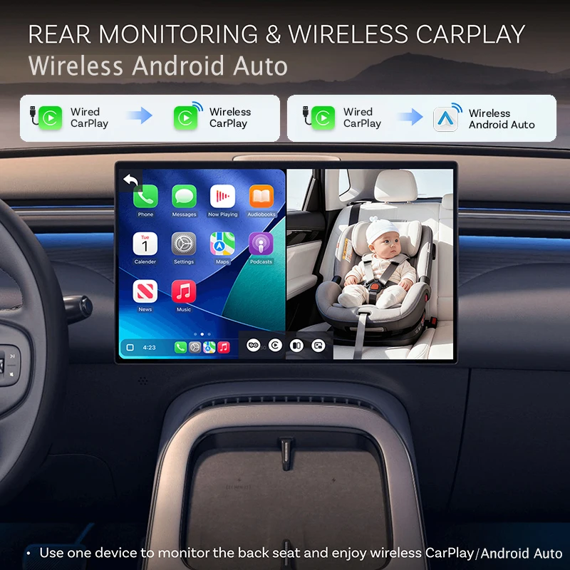 Adaptador Inalámbrico CarPlay  - Wireless Baby Monitor reseña y precio