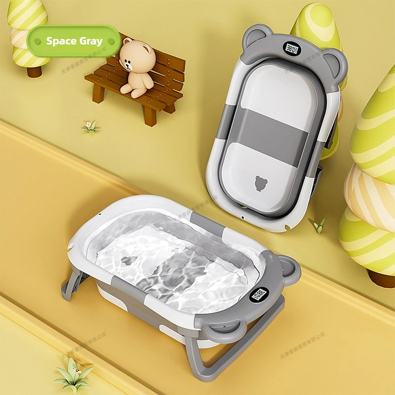 Bañera Plegable para Bebés con - Baby Products For Newborn reseña y precio