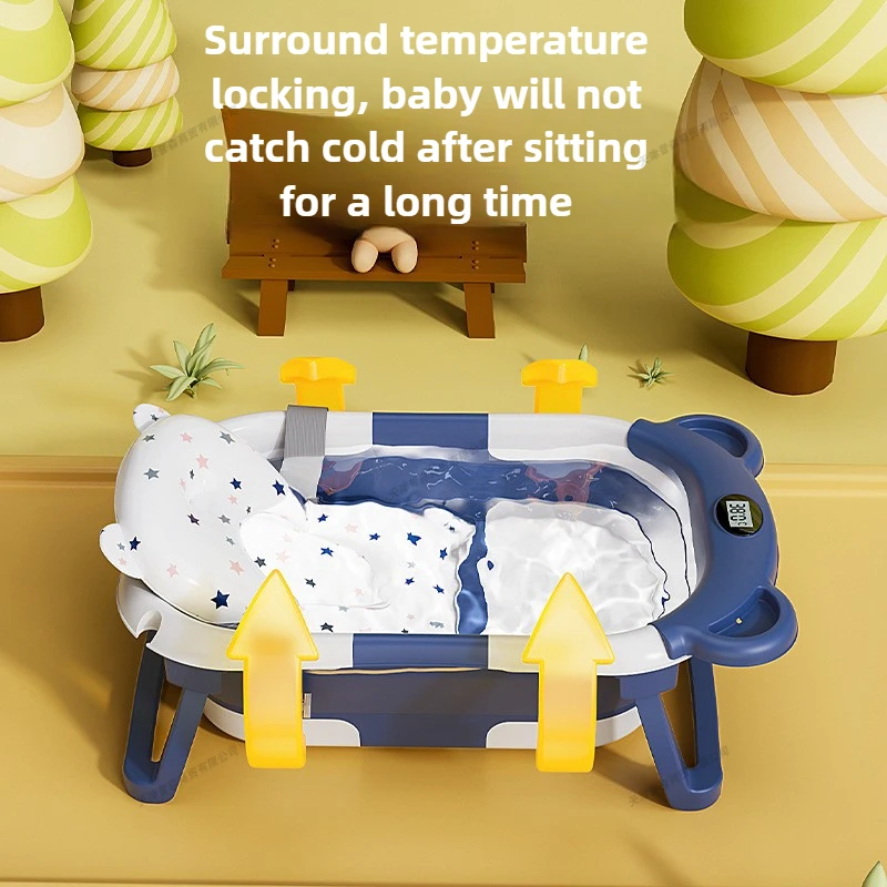Bañera Plegable para Bebés con - Baby Products For Newborn reseña y precio