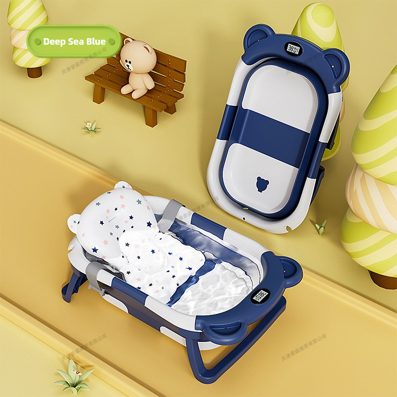 Bañera Plegable para Bebés con - Baby Products For Newborn reseña y precio